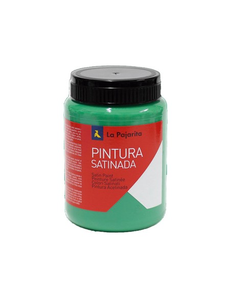 PINTURA SATIN.375ML LA PAJARITA 110513 VERDE VIVO