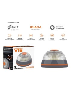 Baliza de Emergencia V16 Geolocalizable Conectada DGT 3.0