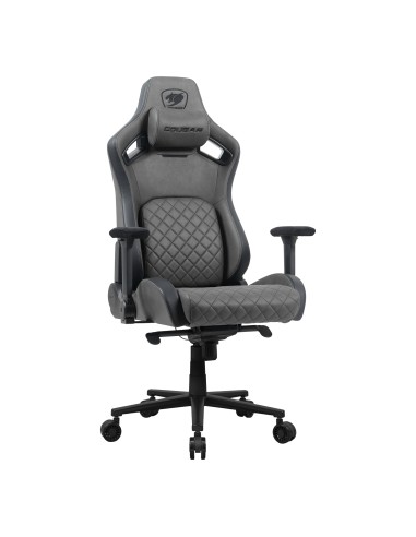 CGR-DSF-GRB Silla para videojuegos universal Asiento acolchado Gris