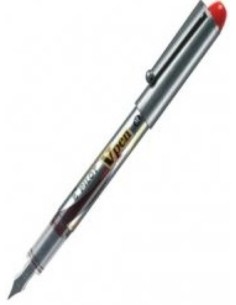 C 12 PLUMA DESECHABLE V PEN SILVER NEGRO PILOT