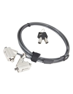 CRS02UF cable antirrobo Negro 2 m