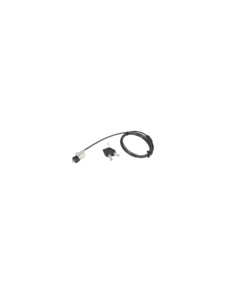 SECURITEE cable antirrobo Negro 1,5 m
