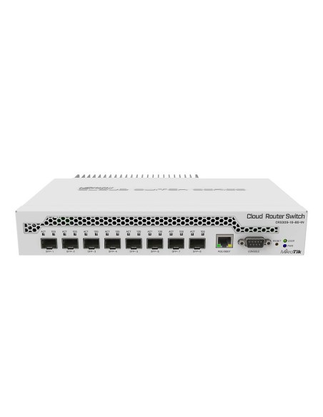 CRS309-1G-8S+ Gestionado Gigabit Ethernet (10/100/1000) Energía sobre Ethernet (PoE) Blanco