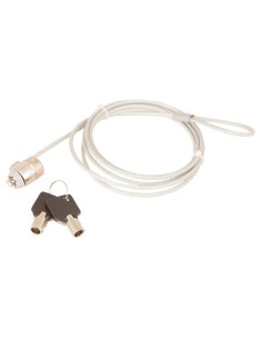 CRS78UF cable antirrobo Metálico, Translúcido 1,8 m