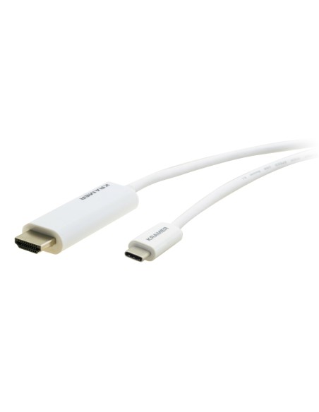 C-USBC/HM15 adaptador de cable de vídeo 4,6 m HDMI tipo A (Estándar) Blanco
