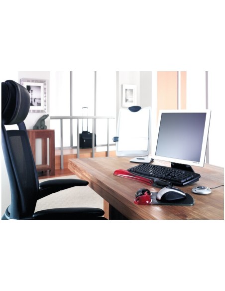 Reposamuñecas gel Duo ratón rojo/gris Reposamuñecas gel Duo ratón rojo/gris