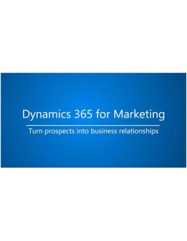 DYNAMICS 365 FOR MKT ATTACH NONPROF
