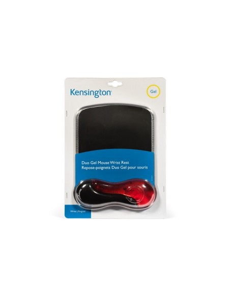 Reposamuñecas gel Duo ratón rojo/gris Reposamuñecas gel Duo ratón rojo/gris