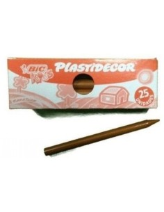 C 25 CERAS PLASTIDECOR UNICOLOR MARRON