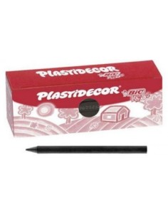 C 25 CERAS PLASTIDECOR UNICOLOR NEGRO