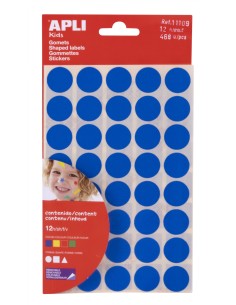 11109 etiqueta decorativa engomada Azul, Verde, Rojo, Amarillo