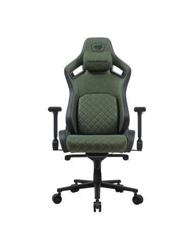 DEFENSOR S ARMY GREEN F Silla para videojuegos universal Asiento acolchado Verde