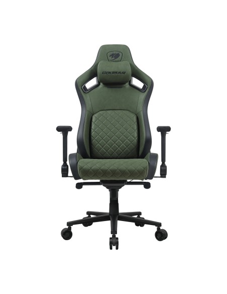 DEFENSOR S ARMY GREEN F Silla para videojuegos universal Asiento acolchado Verde