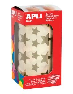 11116 etiqueta autoadhesiva Estrella Permanente Oro