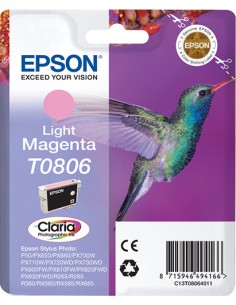 Hummingbird Cartucho T0806 magenta claro