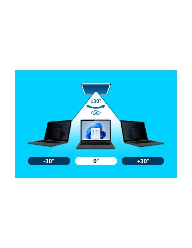 628199 filtro para monitor Filtro de privacidad para pantallas sin marco 33,8 cm (13.3")