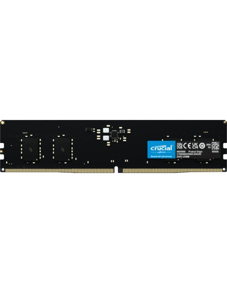 CT8G48C40U5 módulo de memoria 8 GB 1 x 8 GB DDR5 4800 MHz ECC