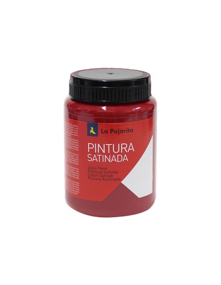 PINTURA SATIN.375ML LA PAJARITA 111213 CARMIN