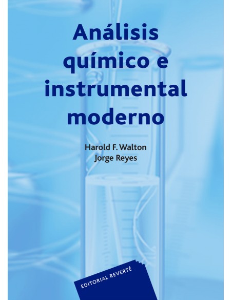 Analisis quimico e instrumental moderno