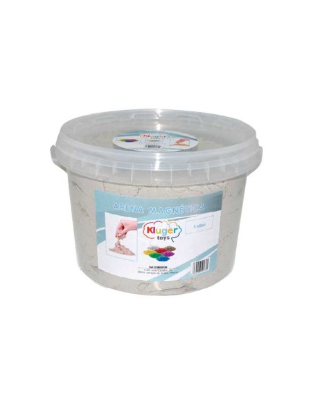 BOTE ARENA MAGNETICA NIEFENVER 5KG BLANCO