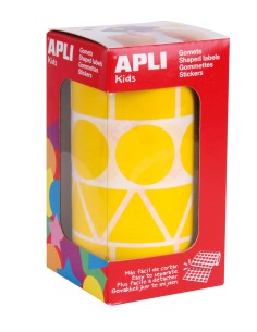 11160 etiqueta autoadhesiva Permanente Amarillo