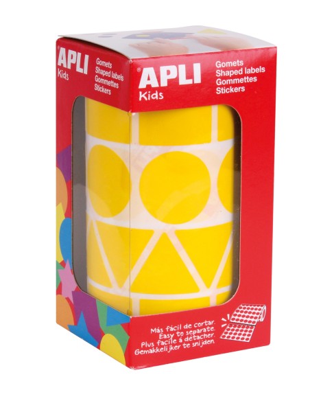 11160 etiqueta autoadhesiva Permanente Amarillo