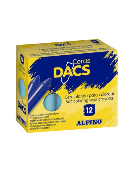 DACS CERAS DACS 55MM AZUL CELESTE ESTUCHE DE 12