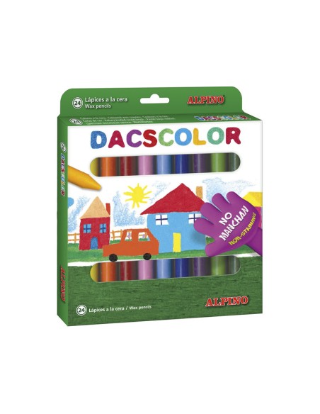DAC COLOR ESTUCHE 24 CERAS DC050295