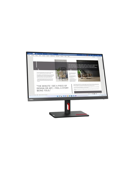 ThinkVision S27i-30 LED display 68,6 cm (27") 1920 x 1080 Pixeles Full HD Gris