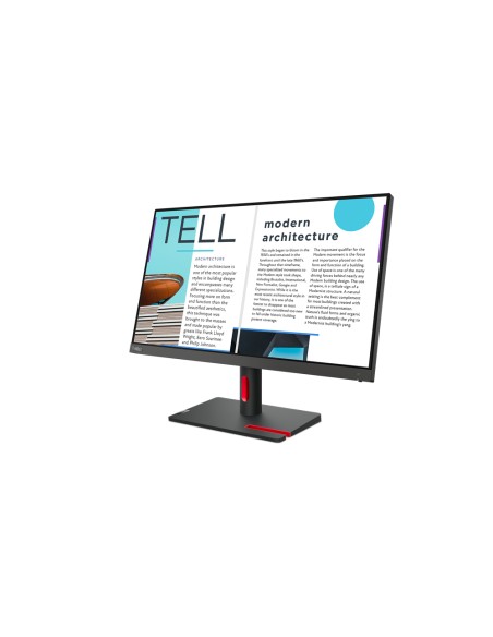 ThinkVision S25e-30 LED display 62,2 cm (24.5") 1920 x 1080 Pixeles Full HD Gris