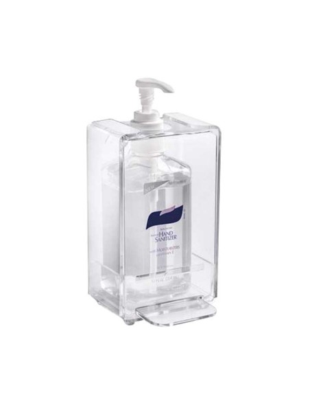 SOPORTE DISP. DEFLECTO GEL DESINF. MESA/PARED PEQ.