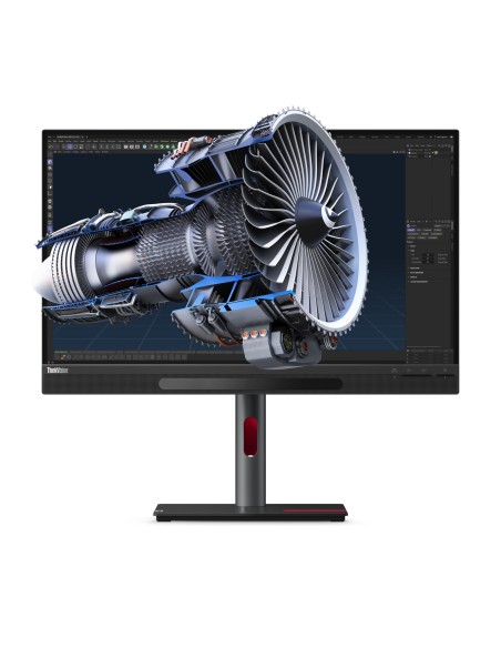 ThinkVision 27 3D LED display 68,6 cm (27") 3840 x 2160 Pixeles 4K Ultra HD Negro