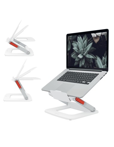 Ergo Multi-Winkel-Laptopständer Soporte para ordenador portátil Blanco 38,1 cm (15")