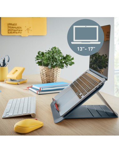 Ergo Cosy Soporte para ordenador portátil Gris 43,2 cm (17")