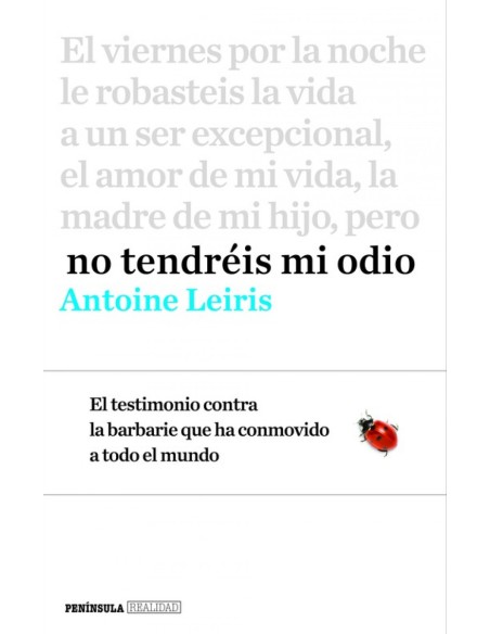 No tendreis mi odio