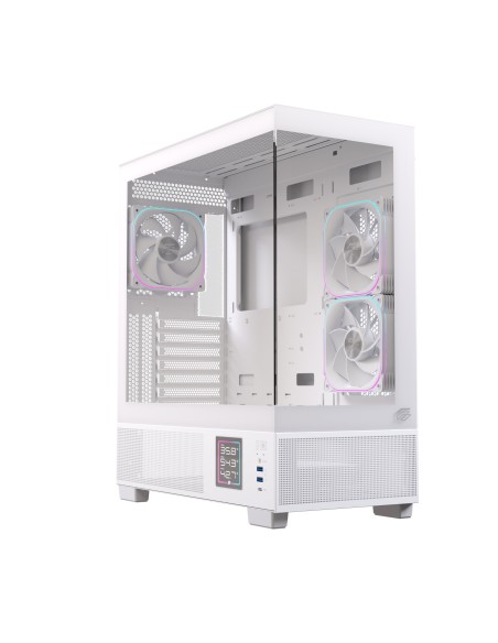 EXCS-PR-51DR-W carcasa de ordenador Midi Tower Blanco