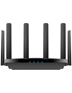 P5 router inalámbrico Gigabit Ethernet Doble banda (2,4 GHz / 5 GHz) 5G Negro