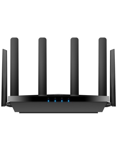 P5 router inalámbrico Gigabit Ethernet Doble banda (2,4 GHz / 5 GHz) 5G Negro