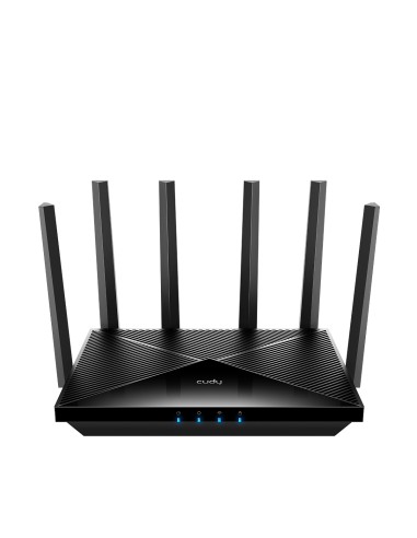 WR6500 router inalámbrico Gigabit Ethernet Doble banda (2,4 GHz / 5 GHz) Negro