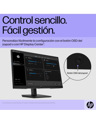 P22h G5 pantalla para PC 54,6 cm (21.5") 1920 x 1080 Pixeles Full HD Negro