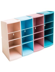 ORGANIZADOR SOBREMESA EXAC. SKANDI SURT. - Pack de 4 unidades