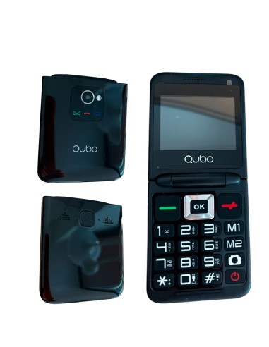X-10BK teléfono móvil 6,1 cm (2.4") Negro Teléfono para personas mayores