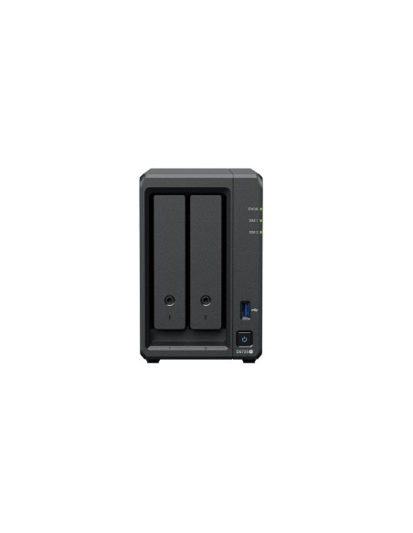 DP320 servidor de almacenamiento NAS Escritorio R1600 8 GB 16 TB Negro