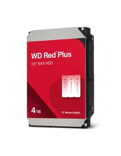 Red Plus WD40EFZZ disco duro interno 4 TB 5400 RPM 128 MB 3.5" Serial ATA III