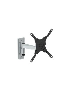 650106 soporte para TV 106,7 cm (42") Aluminio, Negro