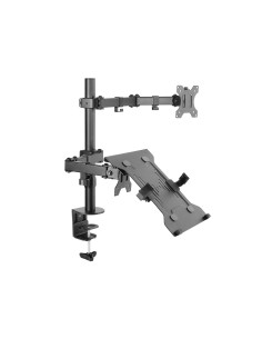 650119 soporte para monitor 81,3 cm (32") Abrazadera Negro