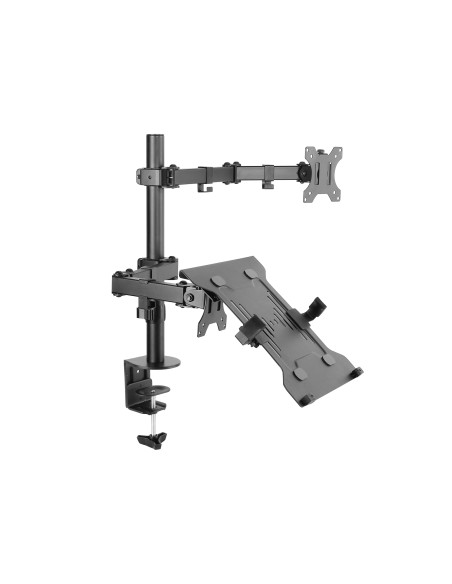 650119 soporte para monitor 81,3 cm (32") Abrazadera Negro