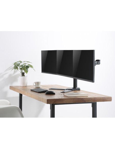 650125 soporte para monitor 68,6 cm (27") Negro Escritorio