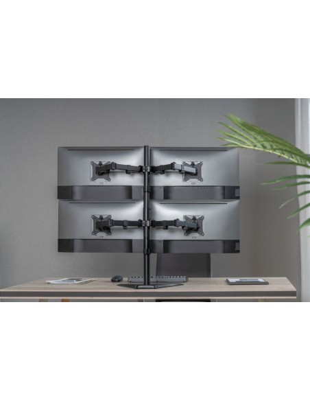 650127 soporte para monitor 81,3 cm (32") Independiente Negro