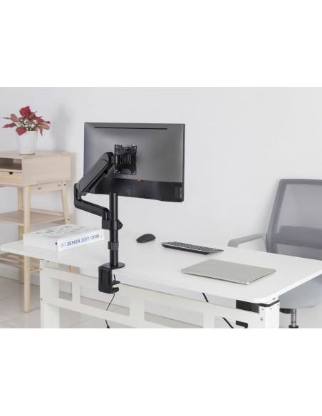 650132 soporte para monitor 81,3 cm (32") Negro Escritorio